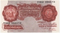 Bank Of England 10 Shilling Notes Britannia 10 Shillings, from 1940